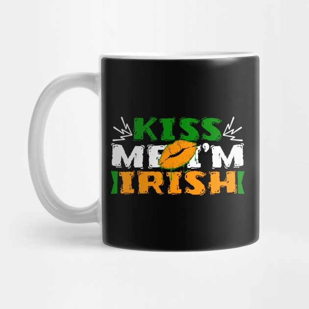 Kiss Me I'm Irish Tees for the Feast of Saint Patrick-Lá Fhéile Pádraig by GoodyBroCrafts